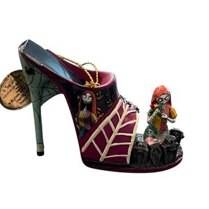 In Step With Sally Heel Nightmare Before Christmas Bradford Exchange Ornament
